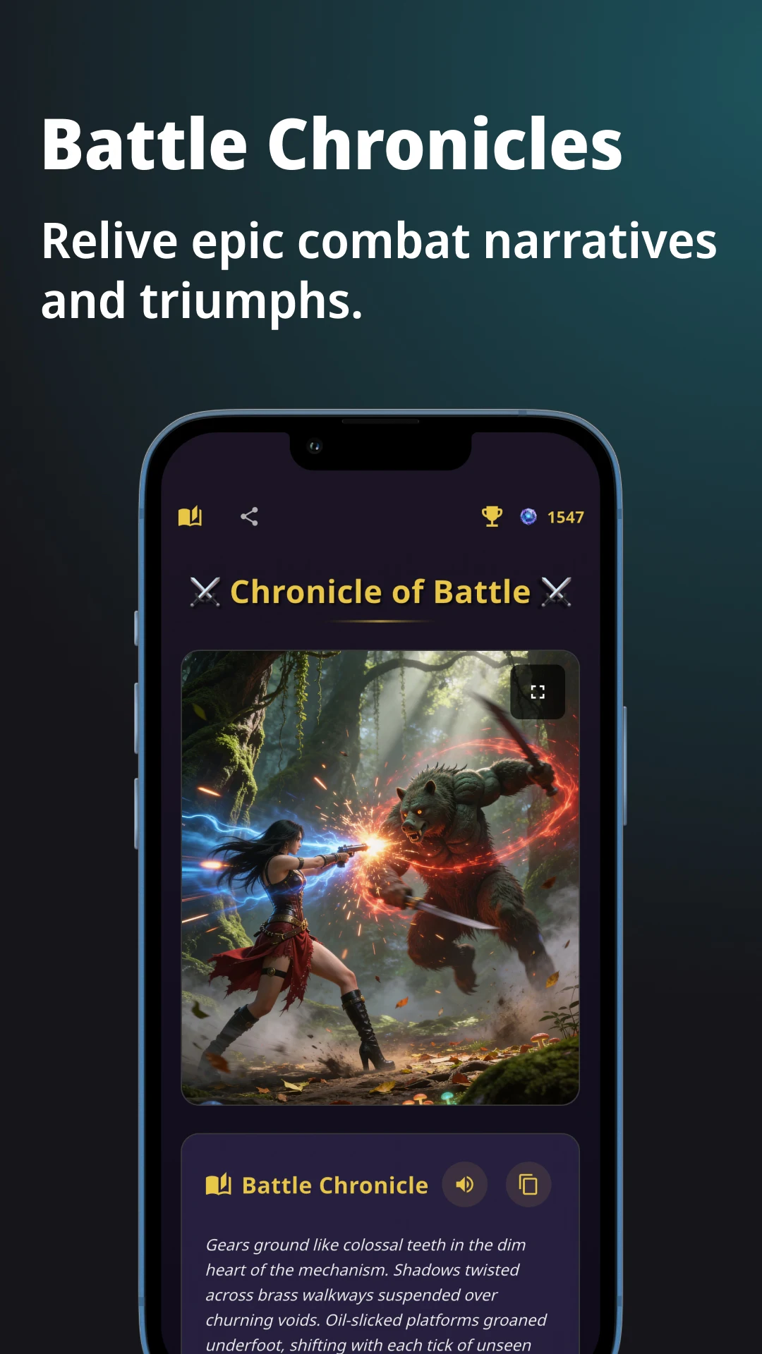 Taleborn - AI Hero Arena Fight screenshot